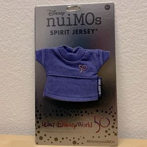 Disney NuiMos 50th Walt Disney World Anniversary Purple Iridescent Spirit Jersey